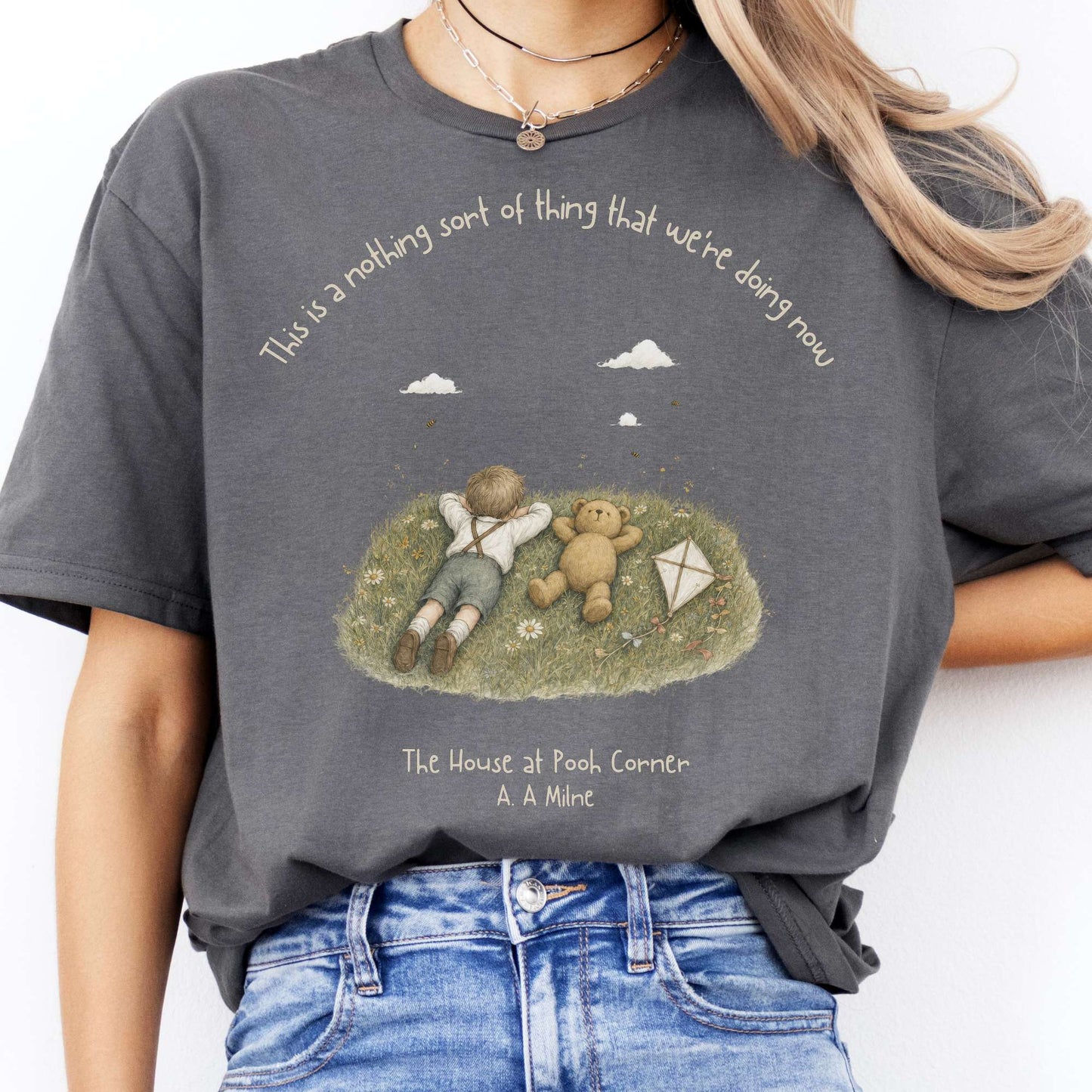 This Is a Nothing Sort of Thing A. A. Milne Literary T-Shirt