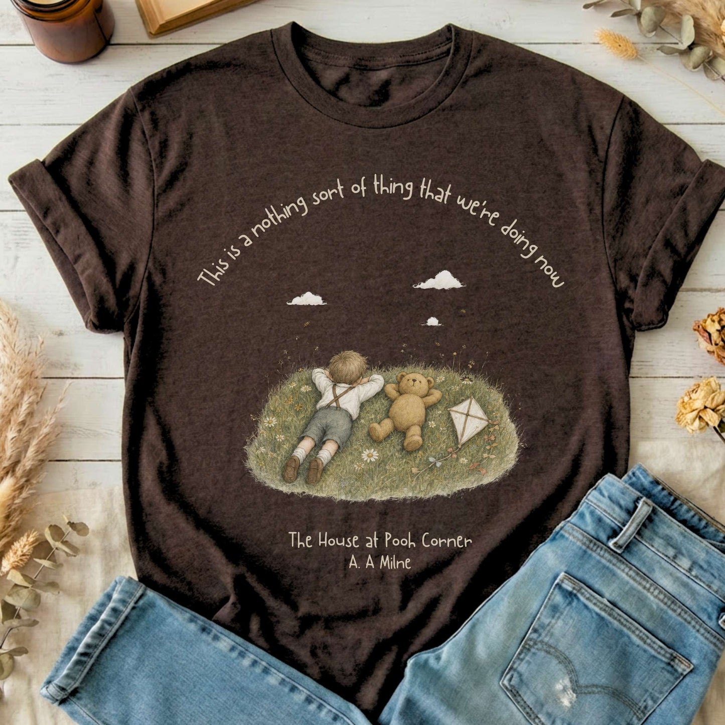 This Is a Nothing Sort of Thing A. A. Milne Literary T-Shirt