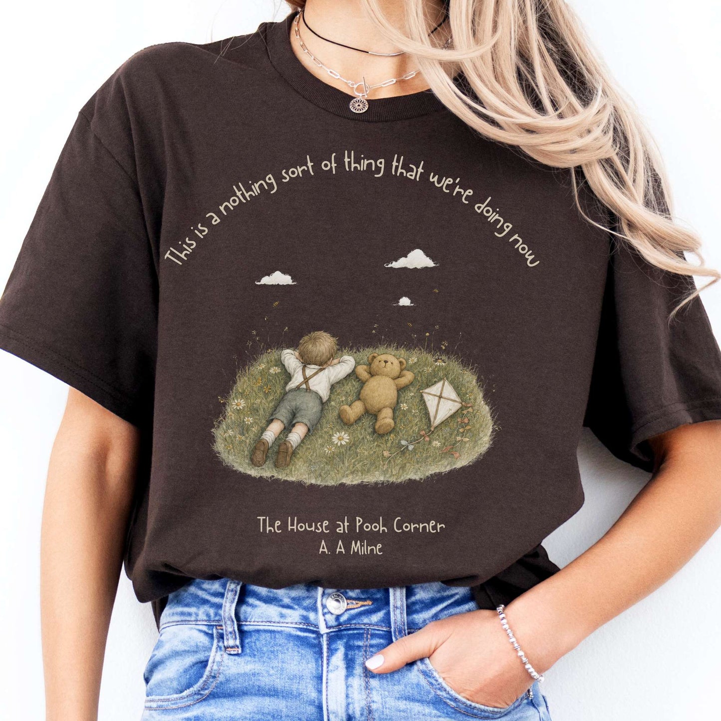 This Is a Nothing Sort of Thing A. A. Milne Literary T-Shirt