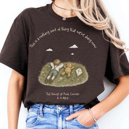 This Is a Nothing Sort of Thing A. A. Milne Literary T-Shirt
