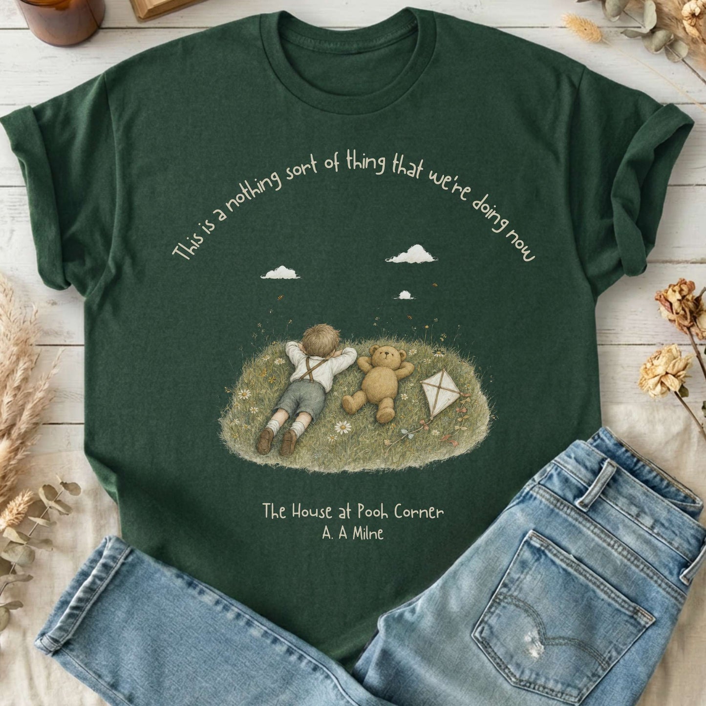 This Is a Nothing Sort of Thing A. A. Milne Literary T-Shirt