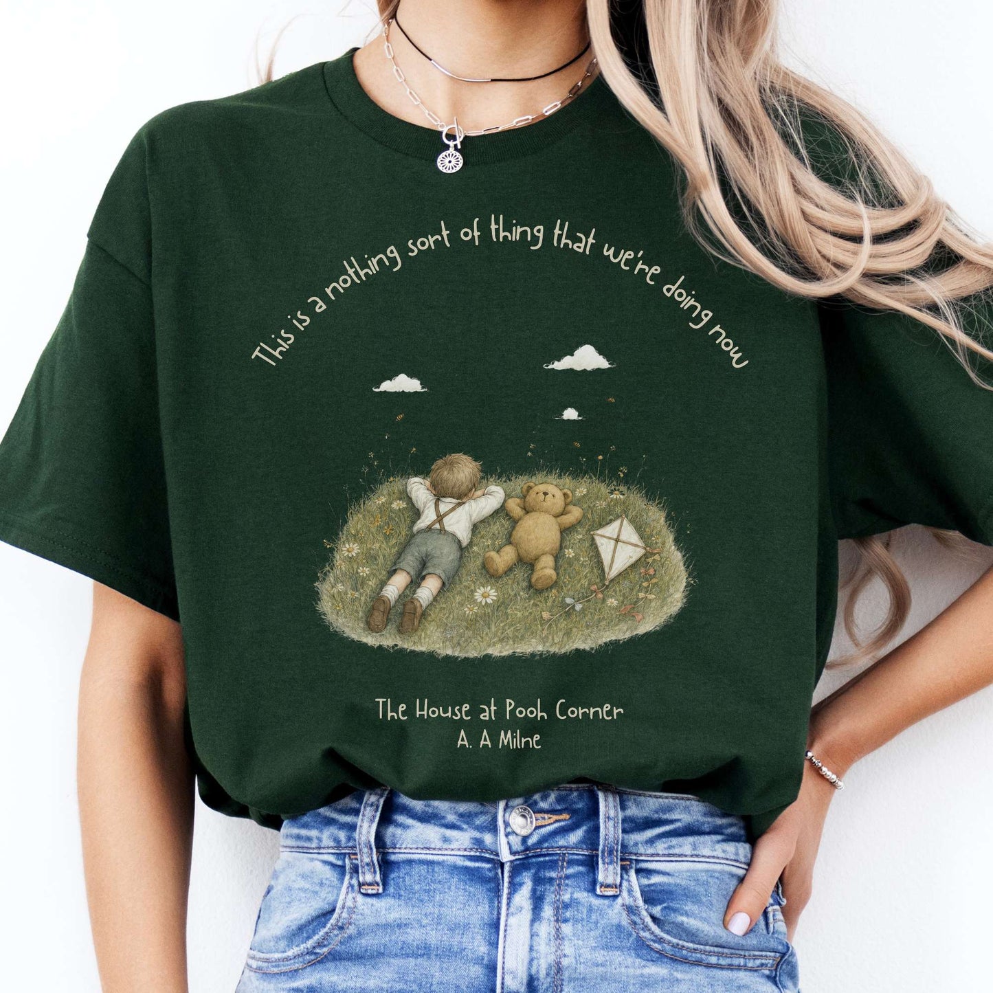 This Is a Nothing Sort of Thing A. A. Milne Literary T-Shirt