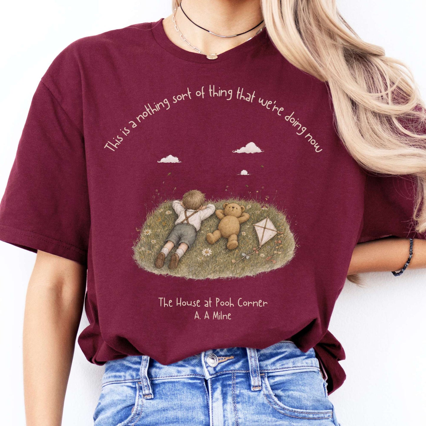 This Is a Nothing Sort of Thing A. A. Milne Literary T-Shirt