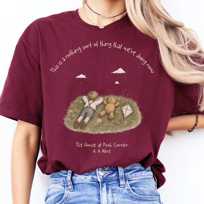 This Is a Nothing Sort of Thing A. A. Milne Literary T-Shirt
