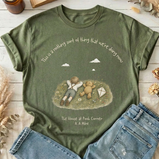 This Is a Nothing Sort of Thing A. A. Milne Literary T-Shirt