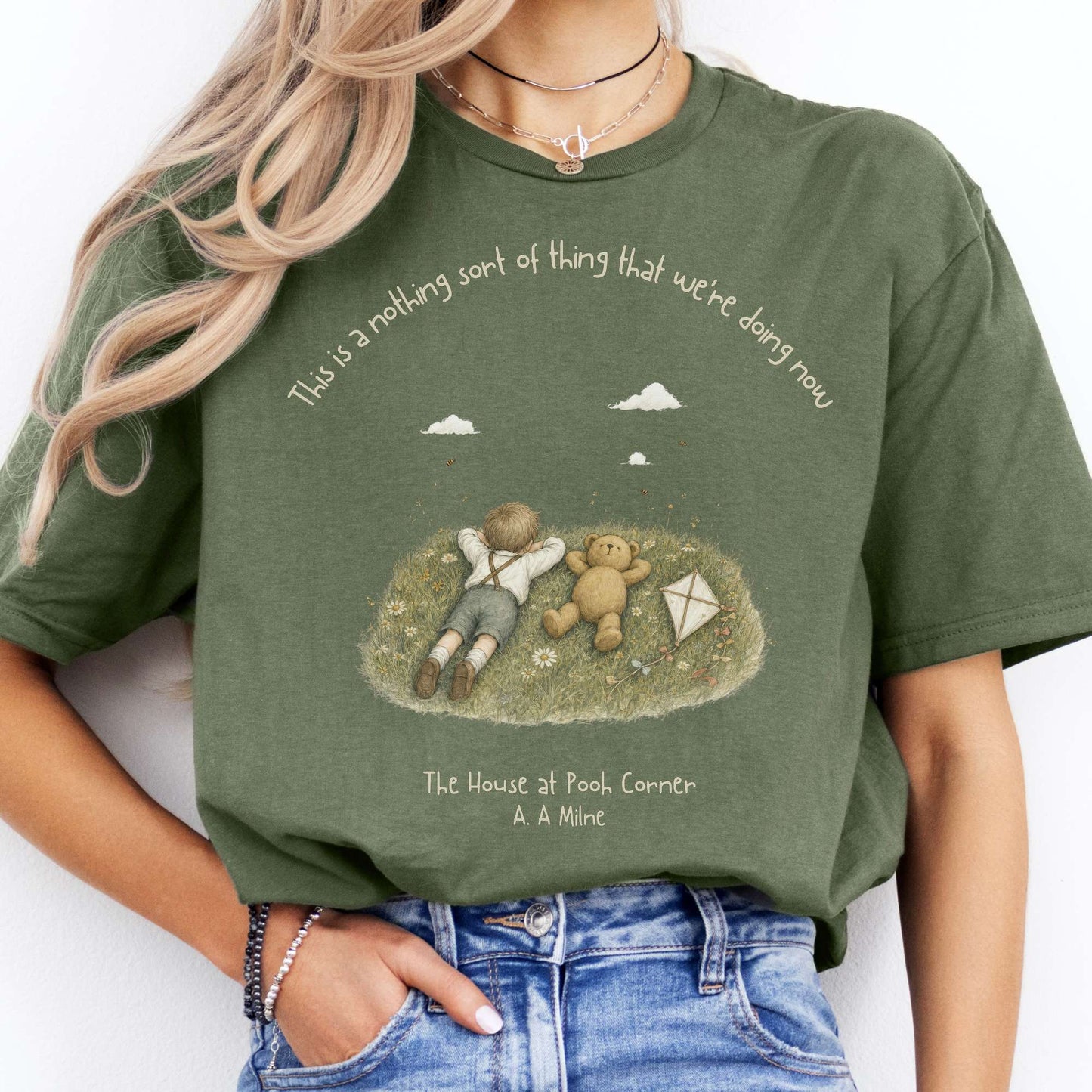 This Is a Nothing Sort of Thing A. A. Milne Literary T-Shirt