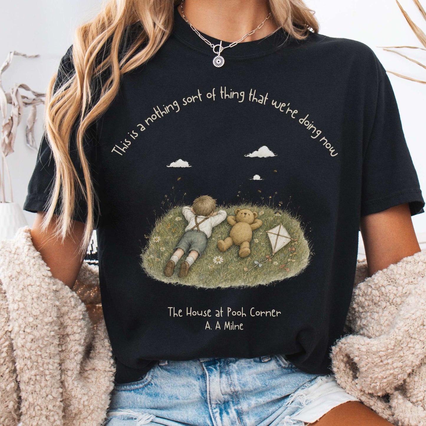 This Is a Nothing Sort of Thing A. A. Milne Literary T-Shirt