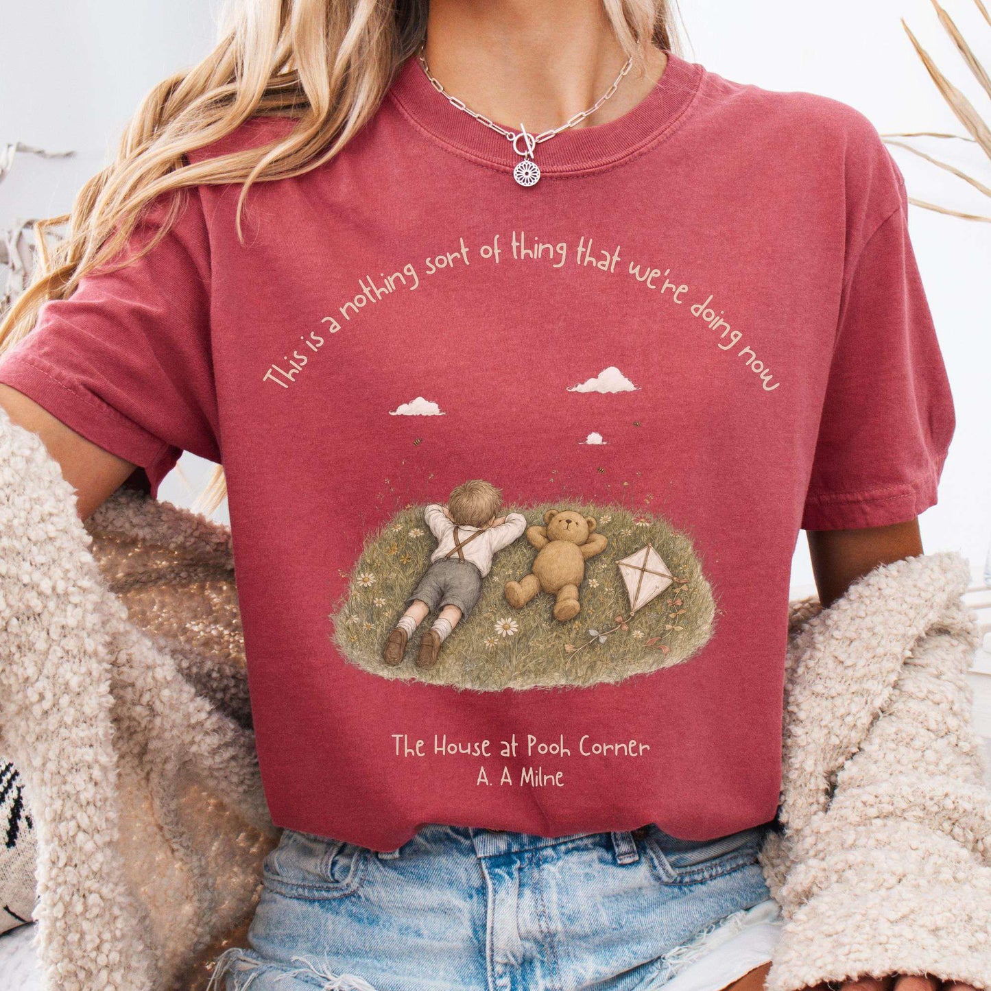 This Is a Nothing Sort of Thing A. A. Milne Literary T-Shirt