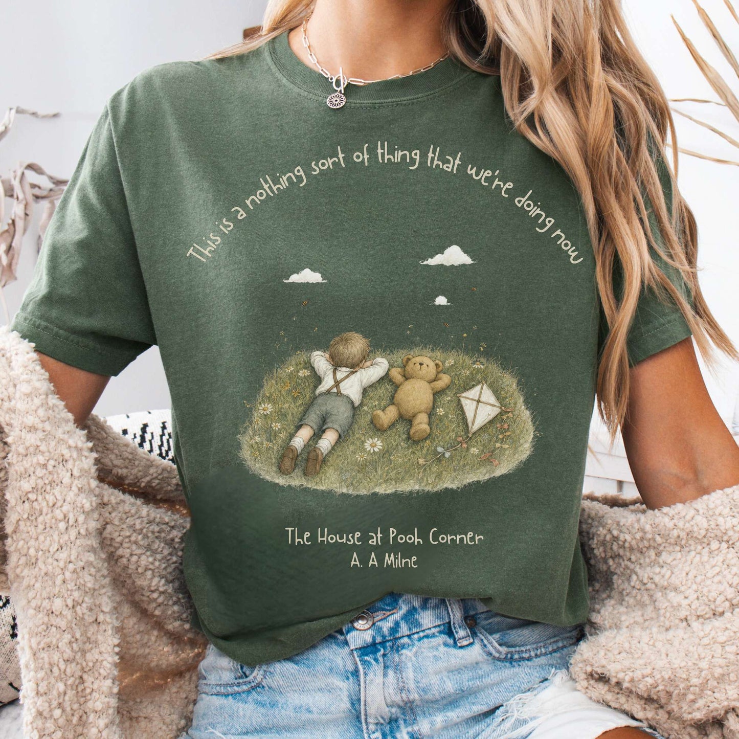 This Is a Nothing Sort of Thing A. A. Milne Literary T-Shirt