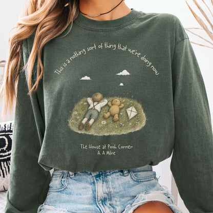 This Is a Nothing Sort of Thing A. A. Milne Literary Long Sleeve