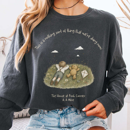 This Is a Nothing Sort of Thing A. A. Milne Literary Long Sleeve