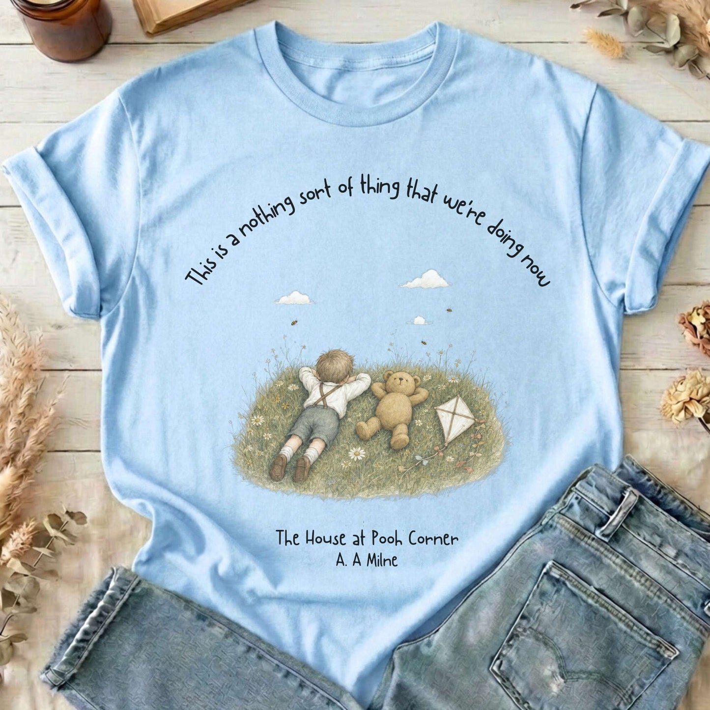 This Is a Nothing Sort of Thing A. A. Milne Literary T-Shirt