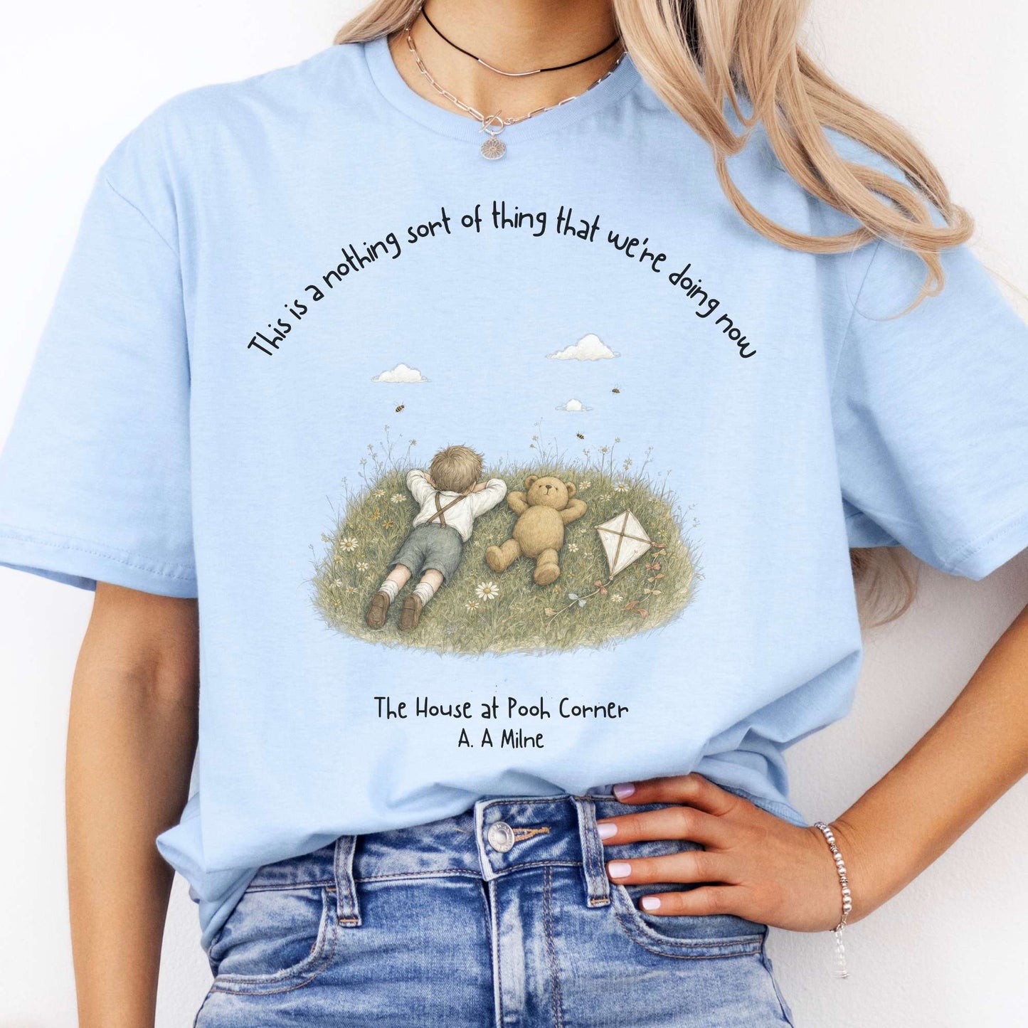 This Is a Nothing Sort of Thing A. A. Milne Literary T-Shirt
