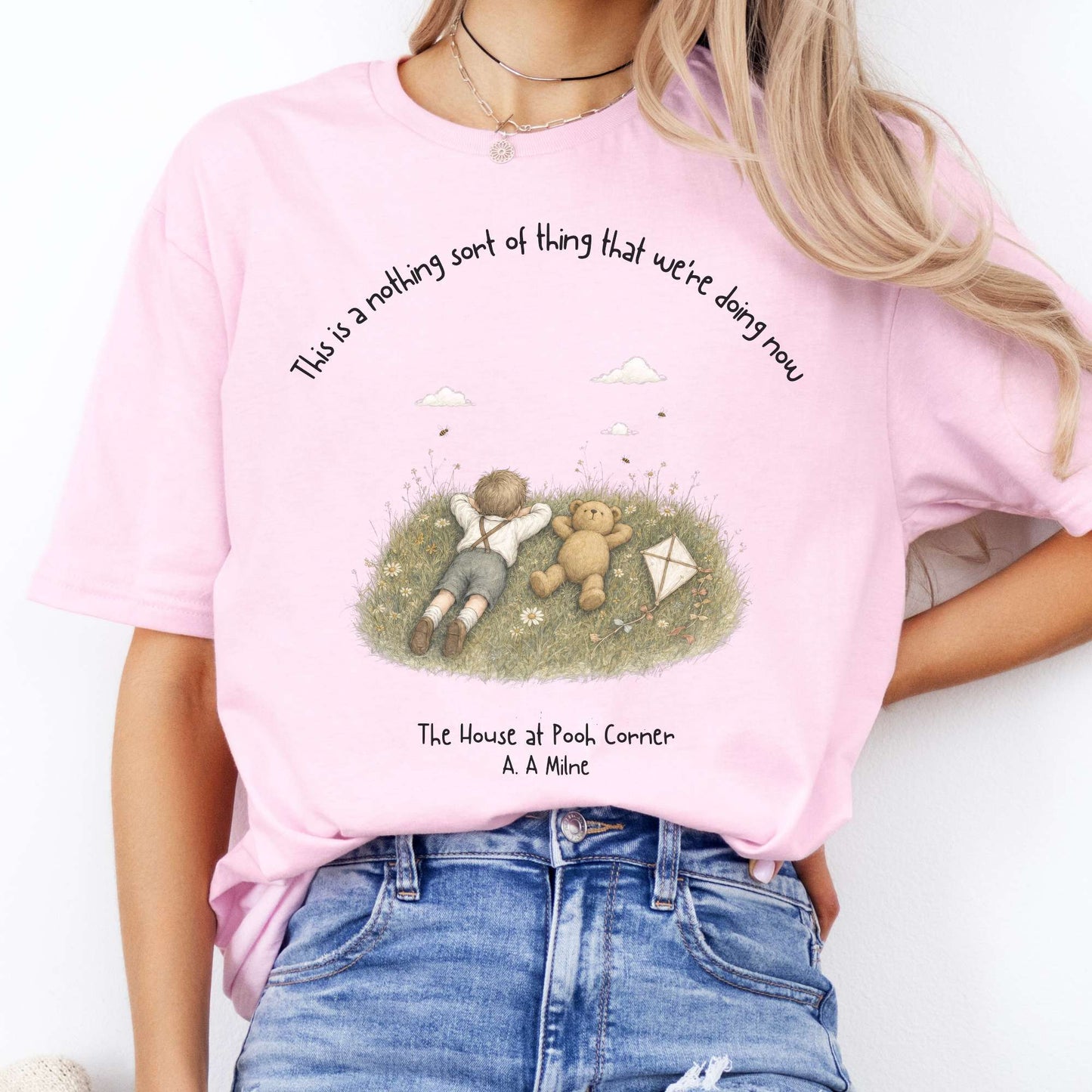 This Is a Nothing Sort of Thing A. A. Milne Literary T-Shirt