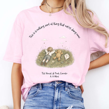 This Is a Nothing Sort of Thing A. A. Milne Literary T-Shirt