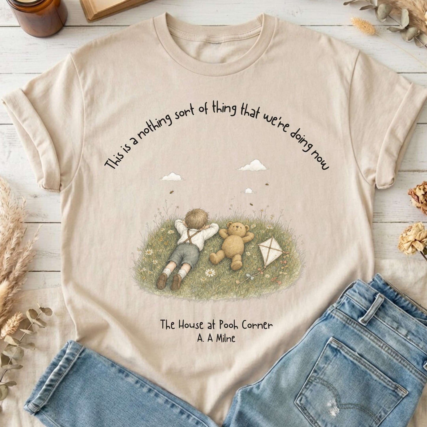 This Is a Nothing Sort of Thing A. A. Milne Literary T-Shirt