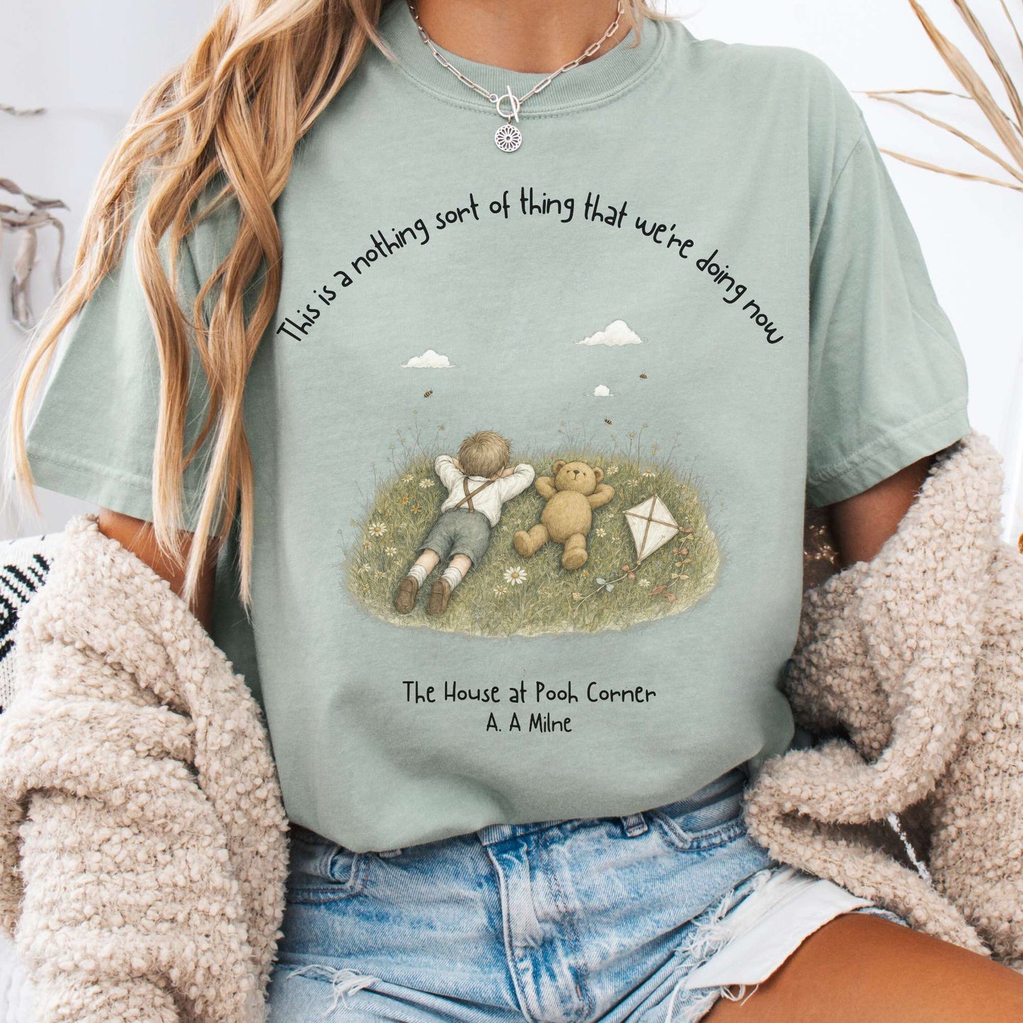 This Is a Nothing Sort of Thing A. A. Milne Literary T-Shirt