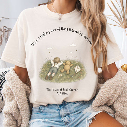 This Is a Nothing Sort of Thing A. A. Milne Literary T-Shirt