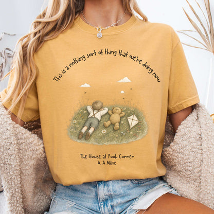 This Is a Nothing Sort of Thing A. A. Milne Literary T-Shirt