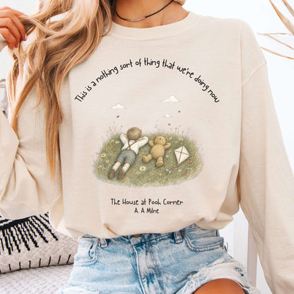 This Is a Nothing Sort of Thing A. A. Milne Literary Long Sleeve