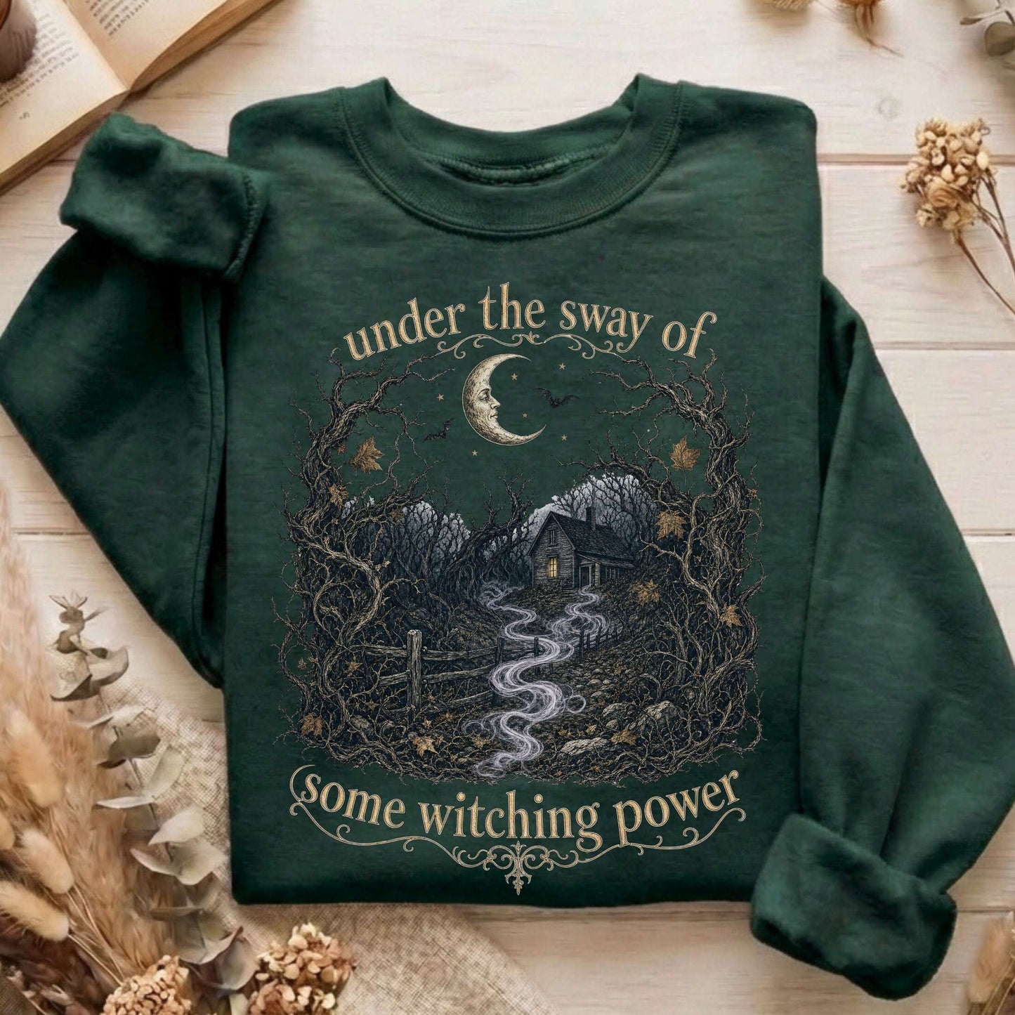 Under the Sway of Some Witching Power Sleepy Hollow Sweatshirt