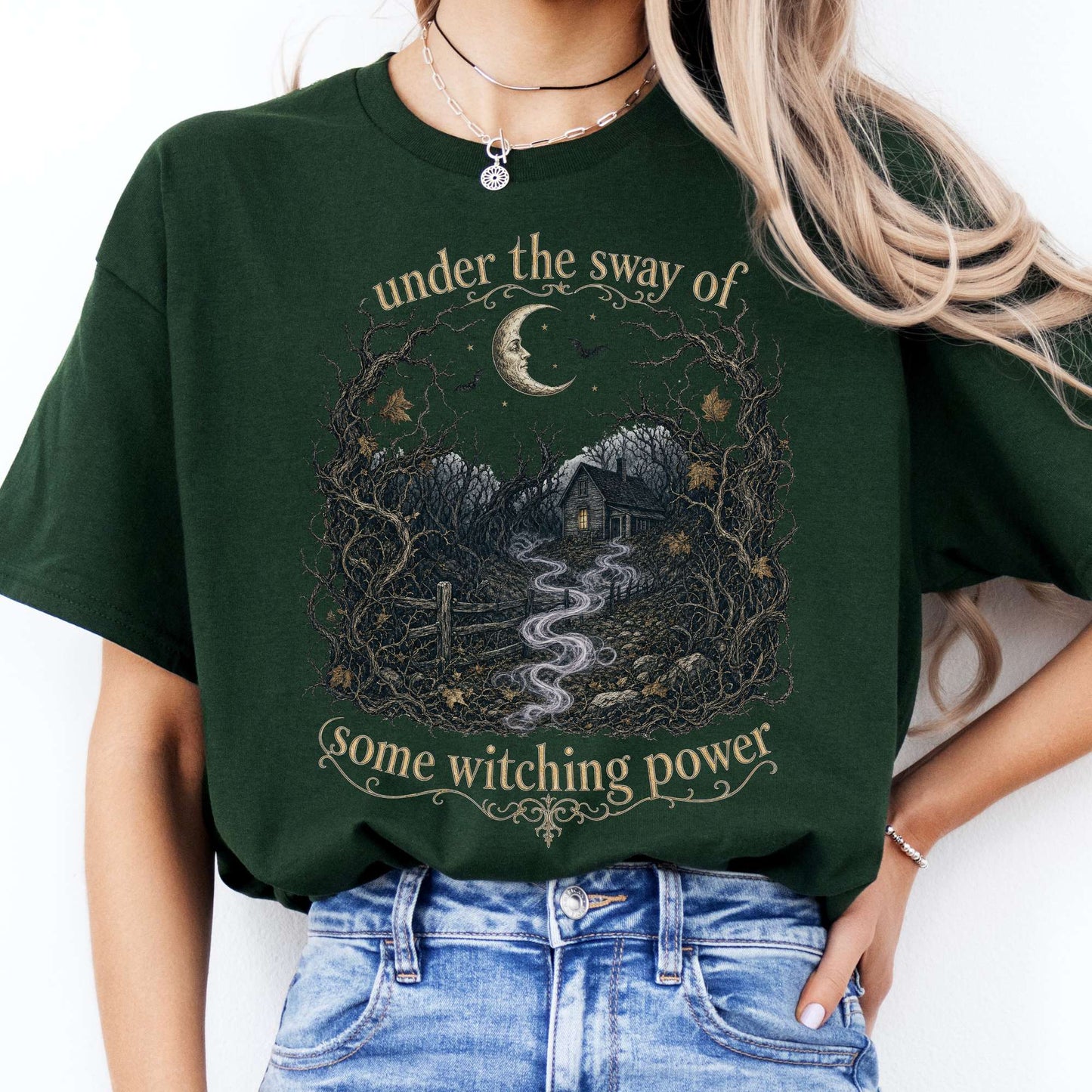 Under the Sway of Some Witching Power Sleepy Hollow T-Shirt