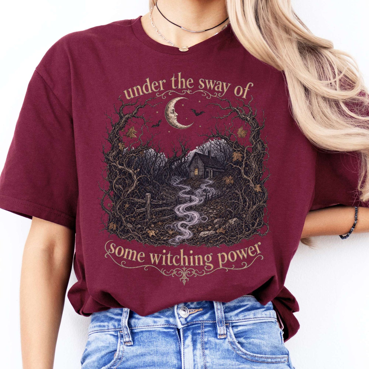 Under the Sway of Some Witching Power Sleepy Hollow T-Shirt