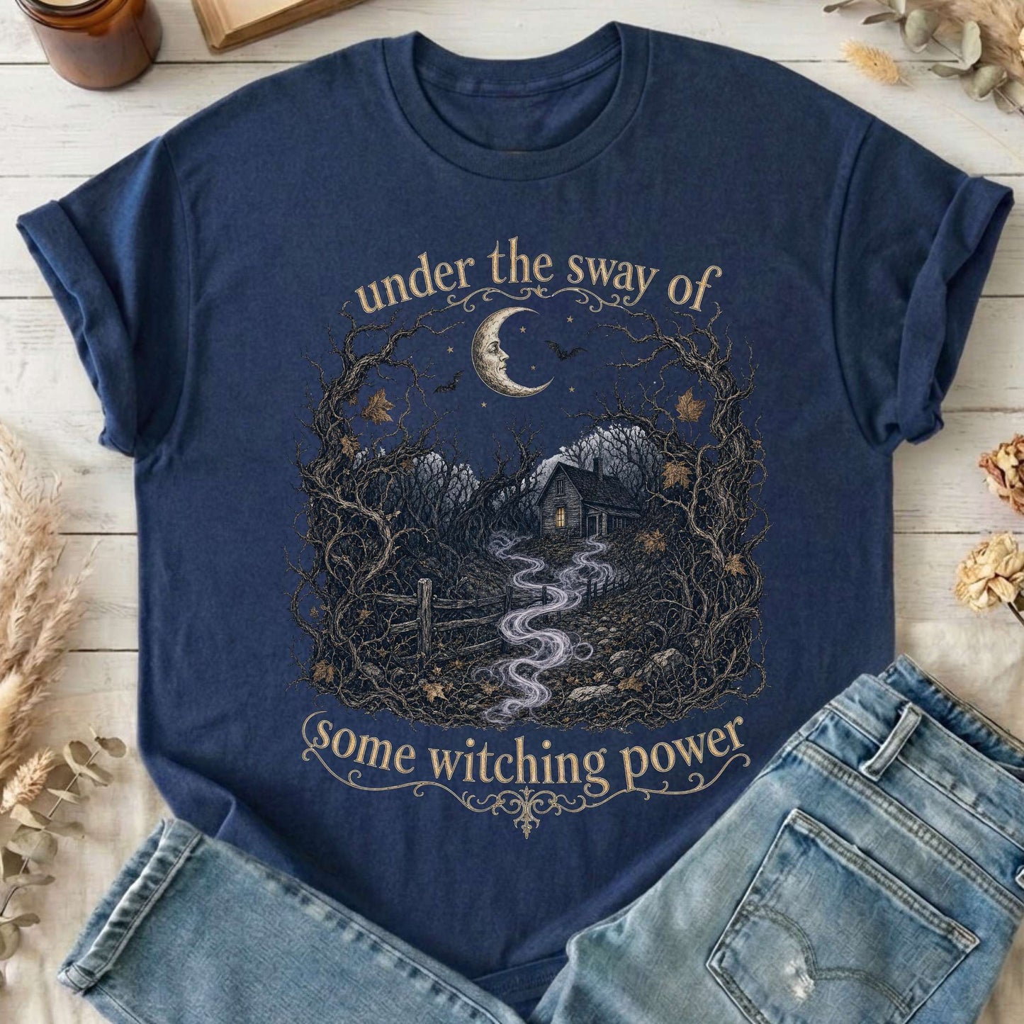 Under the Sway of Some Witching Power Sleepy Hollow T-Shirt