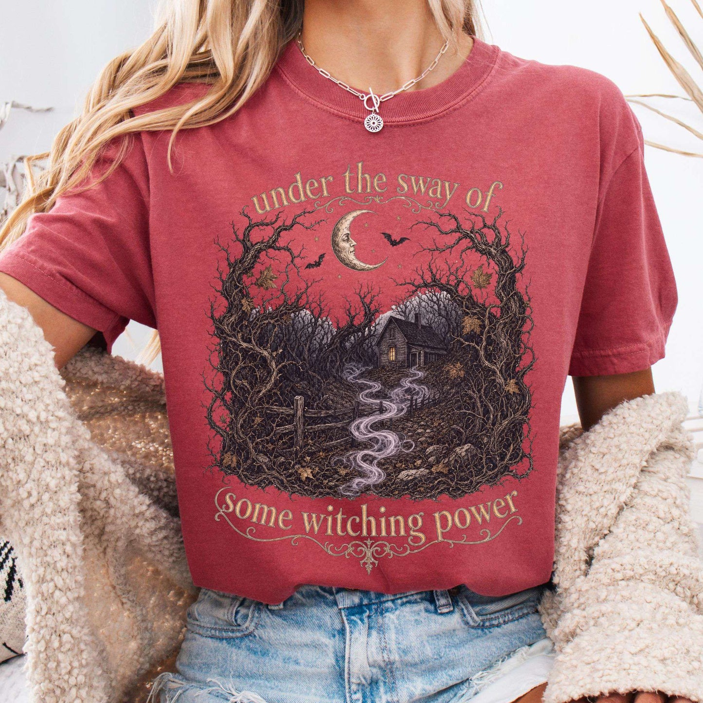 Under the Sway of Some Witching Power Sleepy Hollow T-Shirt