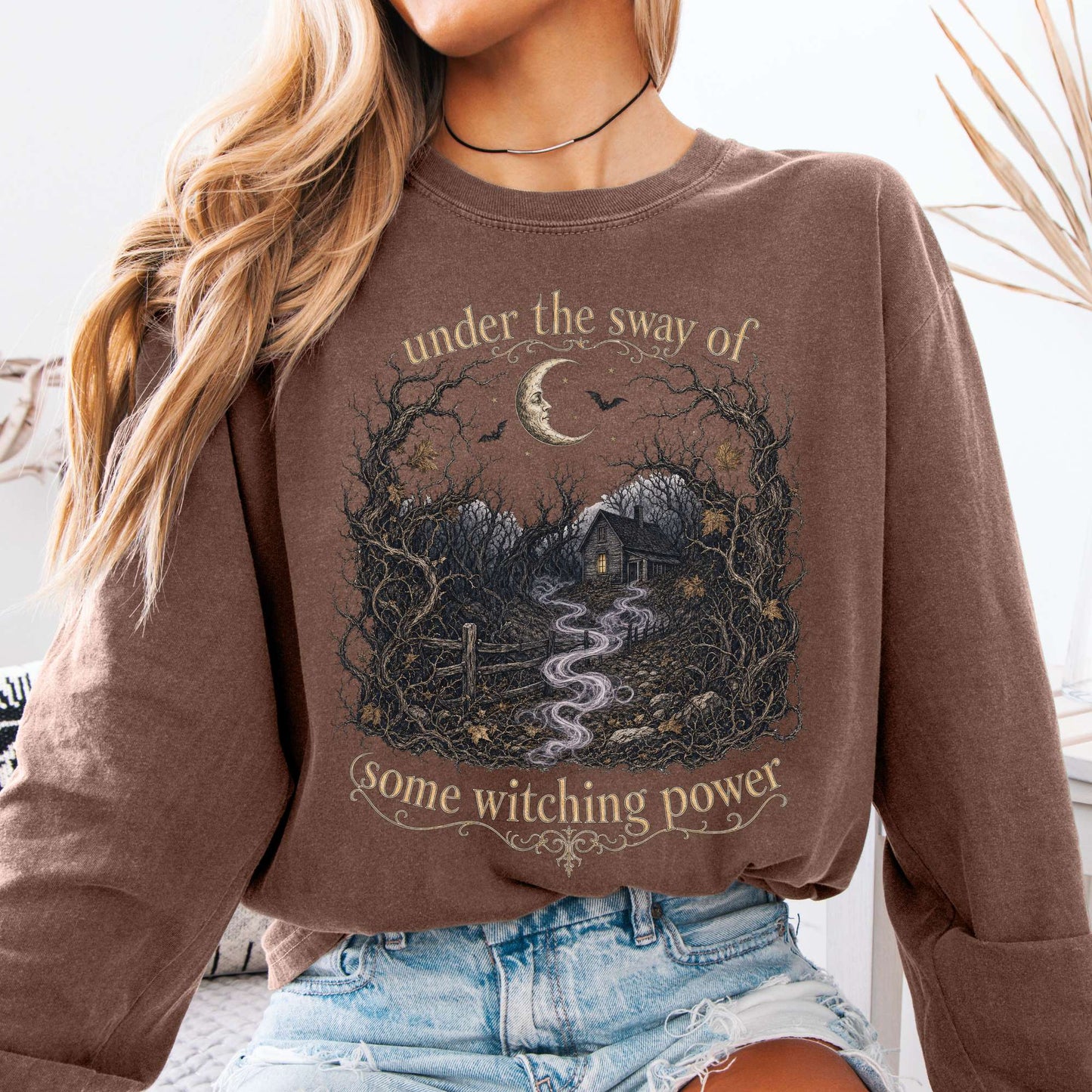 Under the Sway of Some Witching Power Sleepy Hollow Long Sleeve