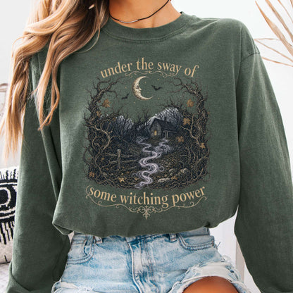 Under the Sway of Some Witching Power Sleepy Hollow Long Sleeve