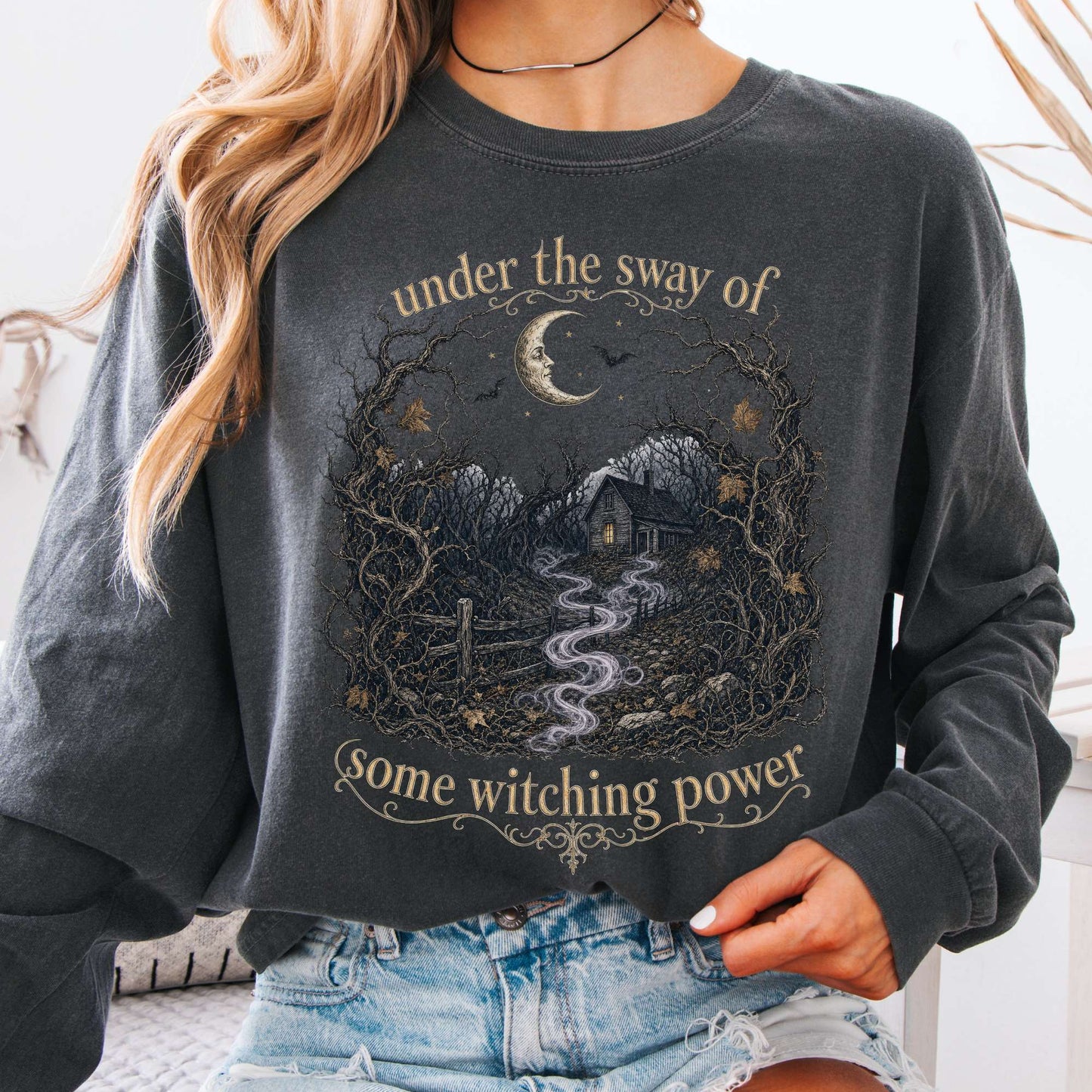 Under the Sway of Some Witching Power Sleepy Hollow Long Sleeve