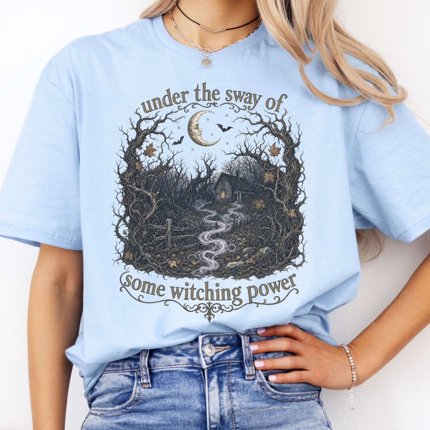 Under the Sway of Some Witching Power Sleepy Hollow T-Shirt