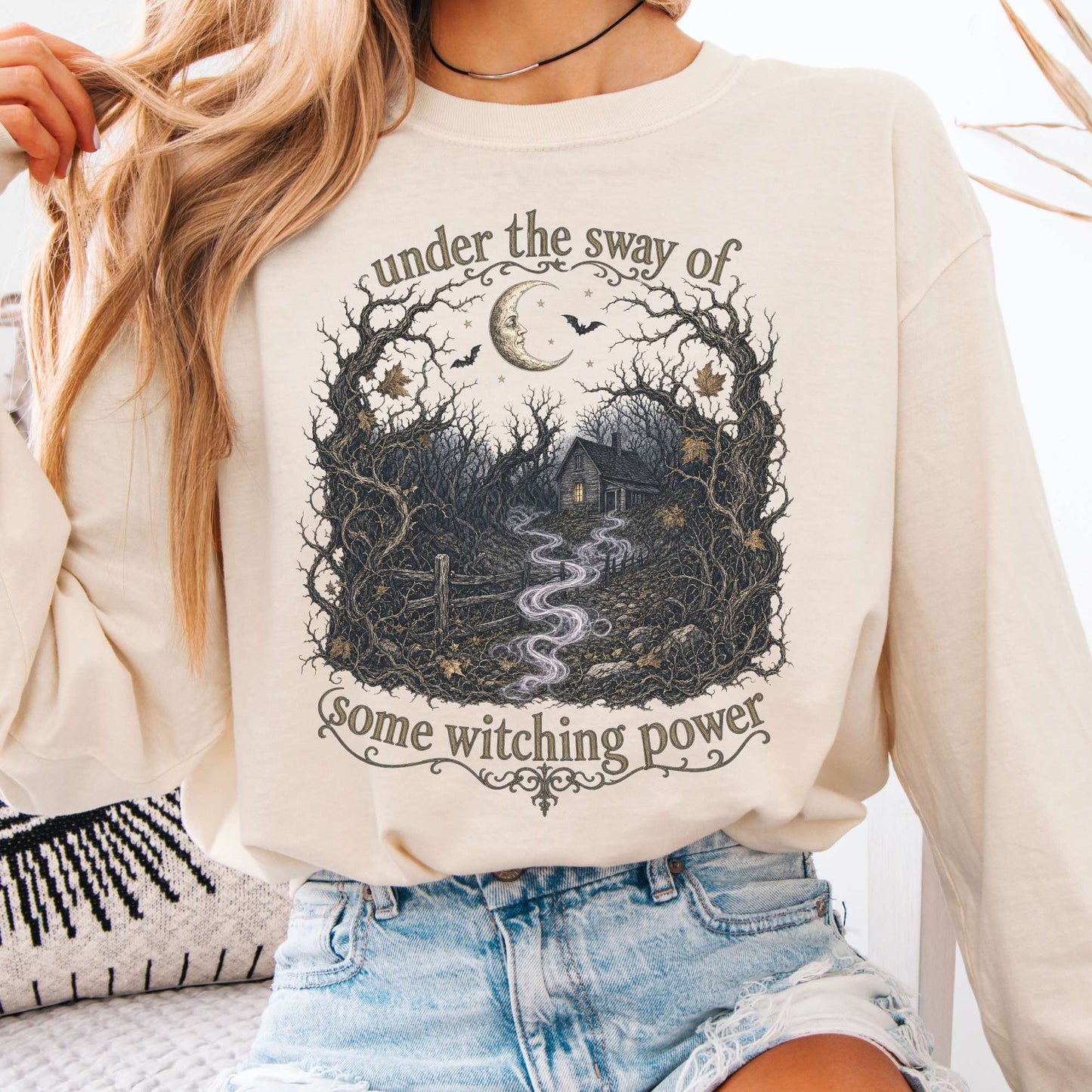 Under the Sway of Some Witching Power Sleepy Hollow Long Sleeve