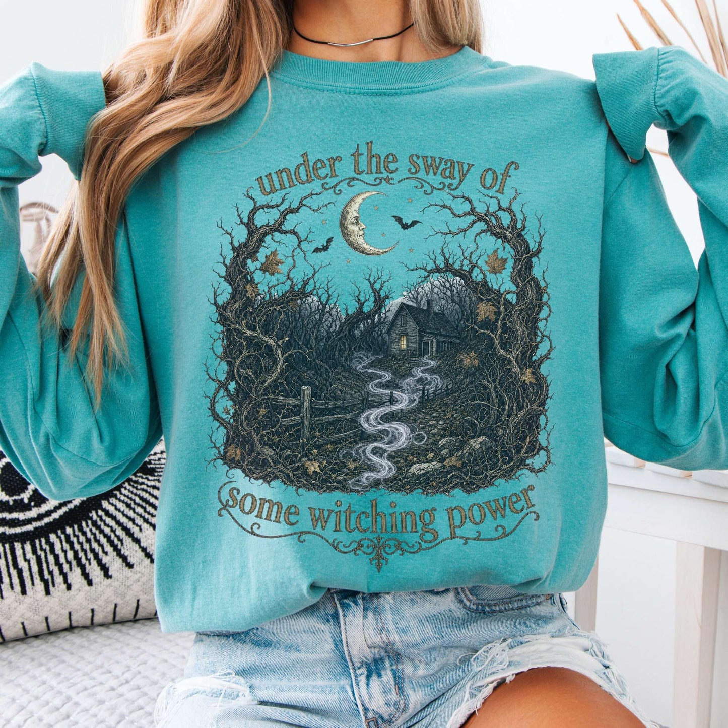 Under the Sway of Some Witching Power Sleepy Hollow Long Sleeve