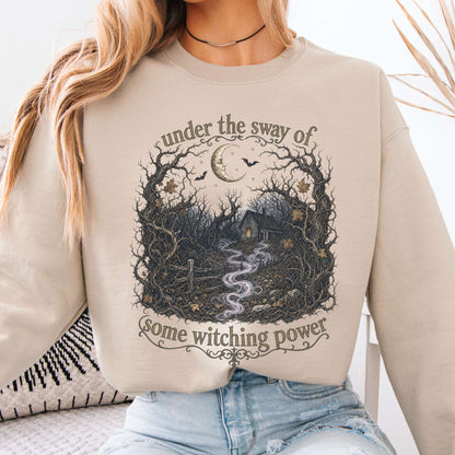 Under the Sway of Some Witching Power Sleepy Hollow Crewneck Sweatshirt