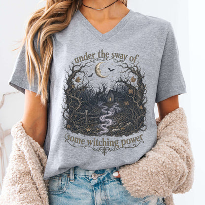 Under the Sway of Some Witching Power Sleepy Hollow V-Neck