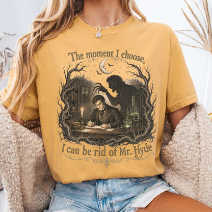 The Moment I Choose Dr Jekyll and Mr Hyde Literary T-Shirt