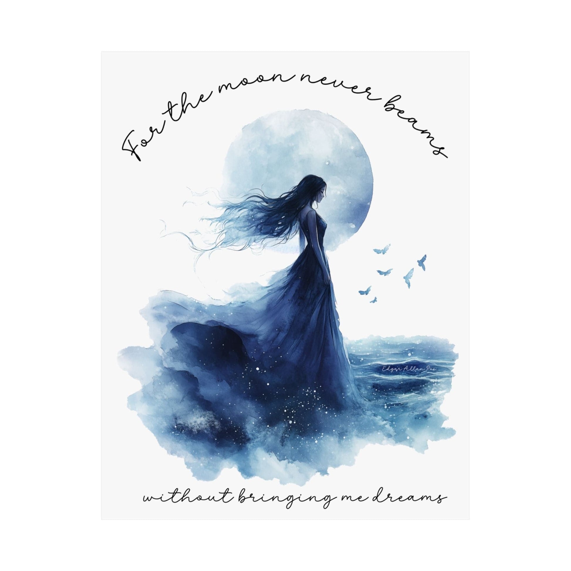 Poster 11″ x 14″ / Matte Design 173A - Art Print The Mystic Eden