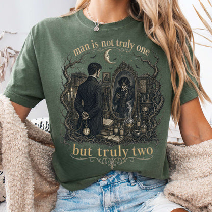 Man Is Not Truly One Dr Jekyll and Mr Hyde Literary T-Shirt