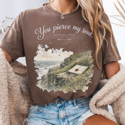 You Pierce My Soul Jane Austen Persuasion Literary T-Shirt