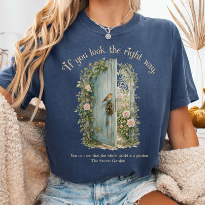 The Whole World Is Like A Garden The Secret Garden Literary T-Shirt