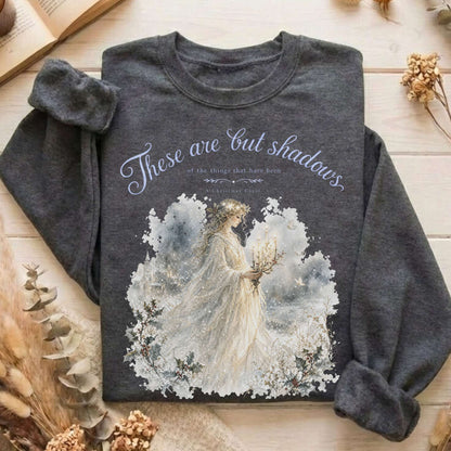 These Are But Shadows A Christmas Carol Charles Dickens Literary Sweatshirt