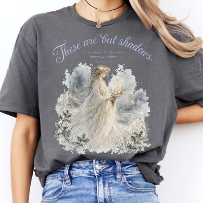 These Are But Shadows A Christmas Carol Charles Dickens Literary T-Shirt