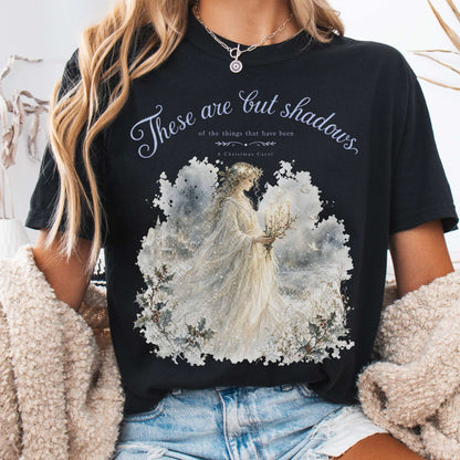 These Are But Shadows A Christmas Carol Charles Dickens Literary T-Shirt