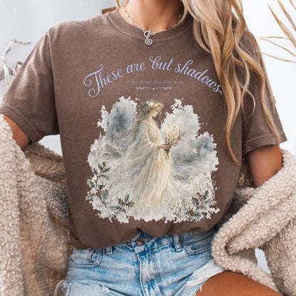 These Are But Shadows A Christmas Carol Charles Dickens Literary T-Shirt