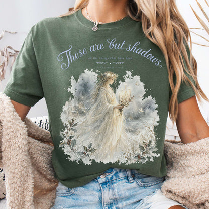 These Are But Shadows A Christmas Carol Charles Dickens Literary T-Shirt