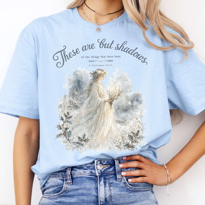 These Are But Shadows A Christmas Carol Charles Dickens Literary T-Shirt