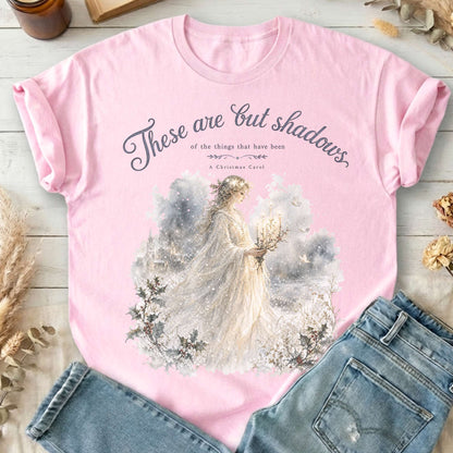 These Are But Shadows A Christmas Carol Charles Dickens Literary T-Shirt