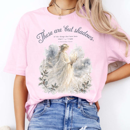 These Are But Shadows A Christmas Carol Charles Dickens Literary T-Shirt
